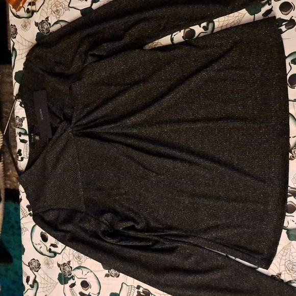Pretty L/S Cutout Top Sz L Eclair - Picture 5 of 5